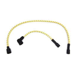 PartzBiz HD 32-7343 - ชุดสายไฟหัวเทียน Sumax ผ้าเหลืองดำ Harley Touring Sportster PartzBiz HD 32-7343 - ชุดสายไฟหัวเทียน Sumax ผ้าเหลืองดำ Harley Touring Sportster