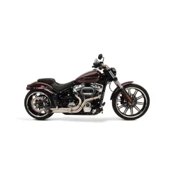 PartzBiz HD 135-71670 - Bootlegger ท่อไอเสียสแตนเลส 2-1 ท่อเลี้ยวออก Harley Softail 18-21 M8 PartzBiz HD 135-71670 - Bootlegger ท่อไอเสียสแตนเลส 2-1 ท่อเลี้ยวออก Harley Softail 18-21 M8