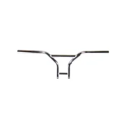 PartzBiz HD 101-0154 - TC Bros. แฮนด์ BMX ขนาด 1” - มีรอยบุ๋มแบบโครเมียม