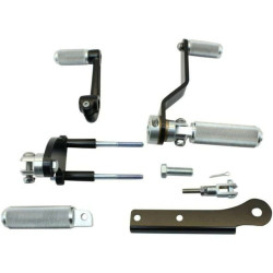 PartzBiz HD 102-0077 - TC Bros Mid-Control Kit พร้อมที่วางเท้าสำหรับ Harley Sportsters ปี 1991-2003 พร้อม 5 สปีด PartzBiz HD 102-0077 - TC Bros Mid-Control Kit พร้อมที่วางเท้าสำหรับ Harley Sportsters ปี 1991-2003 พร้อม 5 สปีด