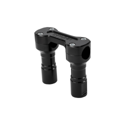 PartzBiz HD TSC-4100-1 - Thrashin’ Hole Shot Risers 4” Black Aluminum Pair Top Clamp 1” dia OE Harley PartzBiz HD TSC-4100-1 - Thrashin’ Hole Shot Risers 4” Black Aluminum Pair Top Clamp 1” dia OE Harley