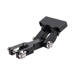 PartzBiz HD TSC-2216 - Thrashin OG Riser Speedometer Gauge Relocation Bracket Black Aluminum Harley PartzBiz HD TSC-2216 - Thrashin OG Riser Speedometer Gauge Relocation Bracket Black Aluminum Harley