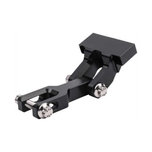 PartzBiz HD: 3488555-Thrashin OG Riser Speedometer Gauge Relocation Bracket Black Aluminum Harley PartzBiz HD: 3488555-Thrashin OG Riser Speedometer Gauge Relocation Bracket Black Aluminum Harley