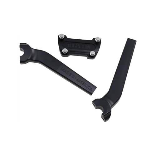 PartzBiz HD: 3492507-Thrashin’ OG Risers 9.5” Black Aluminum Pair Top Clamp 1” Harley Softail 18-21 PartzBiz HD: 3492507-Thrashin’ OG Risers 9.5” Black Aluminum Pair Top Clamp 1” Harley Softail 18-21