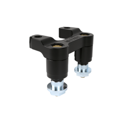 PartzBiz HD TSC-2210 - Thrashin' Riser Adapter Kit Black Steel 1/2-13 Thread Harley Street Glide 2006+ PartzBiz HD TSC-2210 - Thrashin' Riser Adapter Kit Black Steel 1/2-13 Thread Harley Street Glide 2006+