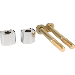 PartzBiz HD TSC-9801-3 - Thrashin’ Riser Extensions Spacers 1” Chrome Pair Kit Billet Aluminum Harley PartzBiz HD TSC-9801-3 - Thrashin’ Riser Extensions Spacers 1” Chrome Pair Kit Billet Aluminum Harley