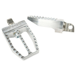 PartzBiz HD TSC-2019-0-D - Thrashin Supply Silver Raw Front or Rear Militant Aluminum Footpegs Harley Dyna PartzBiz HD TSC-2019-0-D - Thrashin Supply Silver Raw Front or Rear Militant Aluminum Footpegs Harley Dyna
