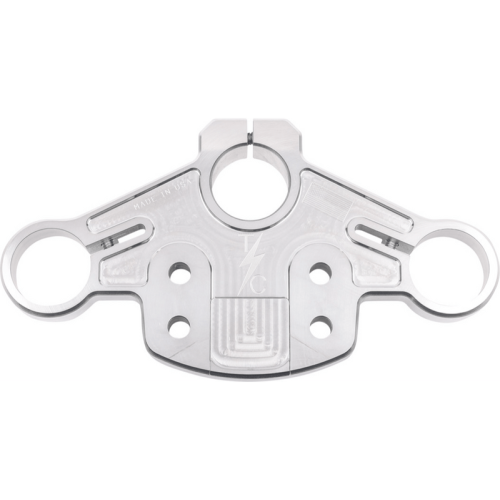 PartzBiz HD: 3488446-Thrashin Top Triple Tree Kit Lock Raw Billet Aluminum Harley Road Glide 2015+