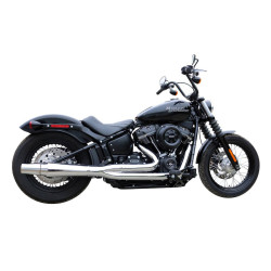 PartzBiz HD 1364X - Thunderheader X-Series 2 Into 1 Chrome Exhaust System Pipes Harley Softail 18+ PartzBiz HD 1364X - Thunderheader X-Series 2 Into 1 Chrome Exhaust System Pipes Harley Softail 18+
