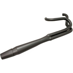 PartzBiz HD 1020B - Black Thunderheader 2 into 1 2-1 Exhaust Pipe System 70-83 Harley FX Shovelhead PartzBiz HD 1020B - Black Thunderheader 2 into 1 2-1 Exhaust Pipe System 70-83 Harley FX Shovelhead