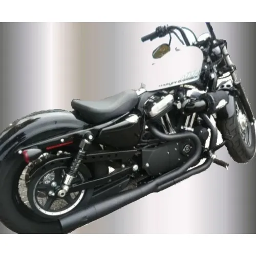 PartzBiz HD: 3444404-Black Thunderheader 2 into 1 2-1 Full Exhaust Pipe System 14-21 Harley Sportster PartzBiz HD: 3444404-Black Thunderheader 2 into 1 2-1 Full Exhaust Pipe System 14-21 Harley Sportster
