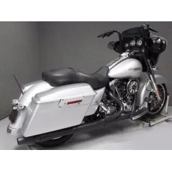 PartzBiz HD 1054SB - Black Thunderheader 2 into 1 Full Exhaust Pipe 2007-2008 Harley Touring Bagger PartzBiz HD 1054SB - Black Thunderheader 2 into 1 Full Exhaust Pipe 2007-2008 Harley Touring Bagger