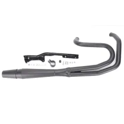 PartzBiz HD 1022B - Black Thunderheader 2 into 1 Full Exhaust System Header Pipe 93-98 Harley Dyna PartzBiz HD 1022B - Black Thunderheader 2 into 1 Full Exhaust System Header Pipe 93-98 Harley Dyna