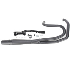 PartzBiz HD 1026B - Black Thunderheader 2 into 1 Full Exhaust System Header Pipe 99-05 Harley Dyna PartzBiz HD 1026B - Black Thunderheader 2 into 1 Full Exhaust System Header Pipe 99-05 Harley Dyna