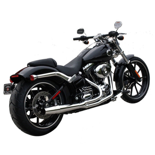 PartzBiz HD: 3446239-Chrome Thunderheader 2 into 1 Exhaust Pipe Header System 12-17 Harley Softail PartzBiz HD: 3446239-Chrome Thunderheader 2 into 1 Exhaust Pipe Header System 12-17 Harley Softail