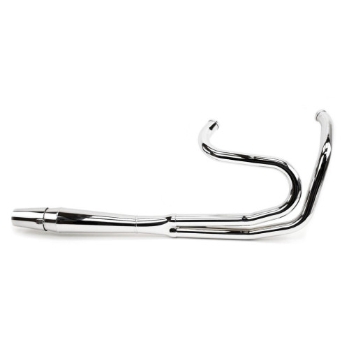 PartzBiz HD: 3446282-Chrome Thunderheader 2 into 1 Full Exhaust System Header Pipe 99-05 Harley Dyna PartzBiz HD: 3446282-Chrome Thunderheader 2 into 1 Full Exhaust System Header Pipe 99-05 Harley Dyna