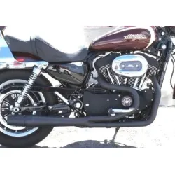 PartzBiz HD 1028B - Black Thunderheader 2 into 1 Exhaust Pipe System 2004-2006 Harley Sportster XL PartzBiz HD 1028B - Black Thunderheader 2 into 1 Exhaust Pipe System 2004-2006 Harley Sportster XL