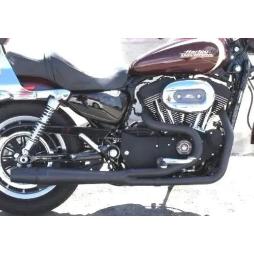 PartzBiz HD: 3446345-Black Thunderheader 2 into 1 Exhaust Pipe System 2004-2006 Harley Sportster XL PartzBiz HD: 3446345-Black Thunderheader 2 into 1 Exhaust Pipe System 2004-2006 Harley Sportster XL