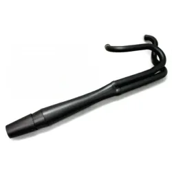 PartzBiz HD 1016B - Black Thunderheader 2 into 1 Exhaust System Pipe 87-94 Harley FXR Mid Controls PartzBiz HD 1016B - Black Thunderheader 2 into 1 Exhaust System Pipe 87-94 Harley FXR Mid Controls
