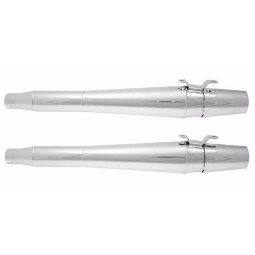 PartzBiz HD: 3456807-Thunderheader Chrome Slip On ท่อไอเสียคู่ Harley Touring 95-16 PartzBiz HD: 3456807-Thunderheader Chrome Slip On ท่อไอเสียคู่ Harley Touring 95-16