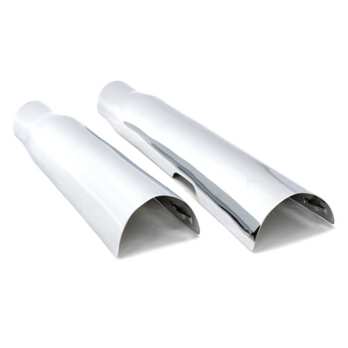 PartzBiz HD: 3456809-Thunderheader Chrome Thunder Cone Exhaust Heat Shields Shield Harley Softail 18+ PartzBiz HD: 3456809-Thunderheader Chrome Thunder Cone Exhaust Heat Shields Shield Harley Softail 18+