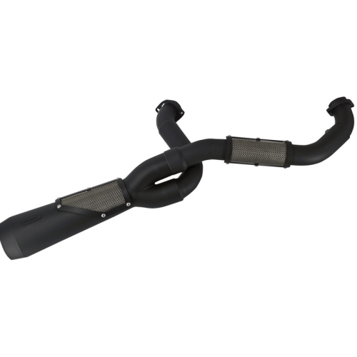 PartzBiz HD: 3482705-Trask Big Sexy Black 2-in-1 Performance Exhaust System Harley Touring 07-16