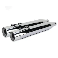 PartzBiz HD 005-4560499D-P - Two Brothers Racing Chrome Harley 17-20 Touring Slip-On Mufflers Exhaust Pipes P PartzBiz HD 005-4560499D-P - Two Brothers Racing Chrome Harley 17-20 Touring Slip-On Mufflers Exhaust Pipes P