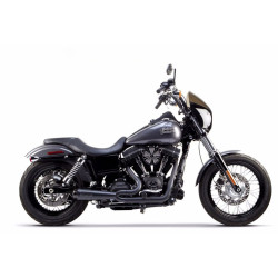 PartzBiz HD 005-4280199-B - Two Brothers Racing Comp S 2-1 Black Complete Exhaust Pipe System Harley Dyna PartzBiz HD 005-4280199-B - Two Brothers Racing Comp S 2-1 Black Complete Exhaust Pipe System Harley Dyna