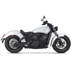PartzBiz HD 005-4610199-B - Two Brothers Racing Comp S Black 2-1 Exhaust Pipe System Indian Scout PartzBiz HD 005-4610199-B - Two Brothers Racing Comp S Black 2-1 Exhaust Pipe System Indian Scout