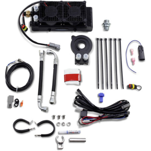 PartzBiz HD: 3465393-UltraCool 3.0 Lower Fairing Mount Oil Cool Kit Dual Liquid Harley 17+ Touring M8 PartzBiz HD: 3465393-UltraCool 3.0 Lower Fairing Mount Oil Cool Kit Dual Liquid Harley 17+ Touring M8