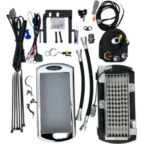 PartzBiz HD: 3451975-ใหม่ 3.0 Chrome Ultracool ระบบทำความเย็นพัดลมระบายความร้อนด้วยน้ำมัน Reefer Harley Softail PartzBiz HD: 3451975-ใหม่ 3.0 Chrome Ultracool ระบบทำความเย็นพัดลมระบายความร้อนด้วยน้ำมัน Reefer Harley Softail