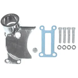 PartzBiz HD 85156 - V-Factor Chrome เครื่องยนต์ น้ำมัน FILLER Spout ปะเก็นชุด 62420-02 Harley Touring 93-06