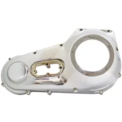 PartzBiz HD 78209 - V-Factor Chrome ฝาครอบหลักด้านนอกอลูมิเนียม 1999-2006 Harley Softail Dyna