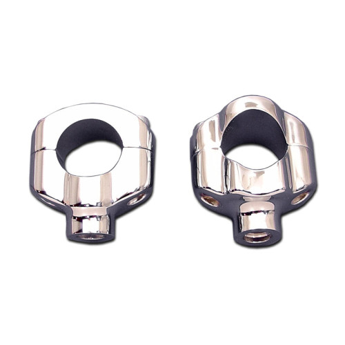 PartzBiz HD: 3479660-1-1/4” Riser Kit Set Pair Chrome Short Shorty Harley Big Twin XL V-Rod 2007+ PartzBiz HD: 3479660-1-1/4” Riser Kit Set Pair Chrome Short Shorty Harley Big Twin XL V-Rod 2007+