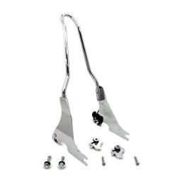 PartzBiz HD 50-0469 - 16” Chrome Custom Sissy Bar Passenger Rail 04-18 Harley Sportster Quick Detach PartzBiz HD 50-0469 - 16” Chrome Custom Sissy Bar Passenger Rail 04-18 Harley Sportster Quick Detach