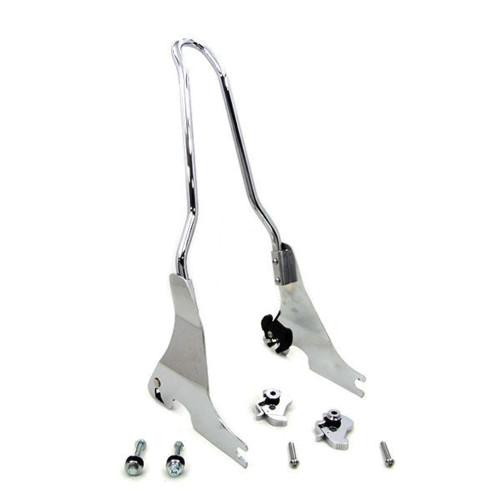 PartzBiz HD: 3441633-16‚” รางผู้โดยสารด้านข้าง Chrome Custom 04-18 Harley Sportster Quick Detach