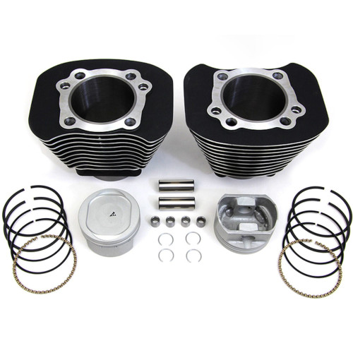 PartzBiz HD: 3445414-ชุดแปลง Big Bore สีดำ 883 1200 กระบอกสูบ 9.5:1 ลูกสูบ Harley Sportster