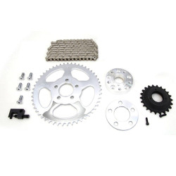PartzBiz HD 19-0681 - ชุดแปลง Bolt On Chain Drive สเตอร์หลัง Harley Dyna FXD Club Drag 00-05 PartzBiz HD 19-0681 - ชุดแปลง Bolt On Chain Drive สเตอร์หลัง Harley Dyna FXD Club Drag 00-05