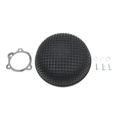 PartzBiz HD 34-1325 - เครื่องฟอกอากาศตาข่ายกลมสีดำ Keihin Bendix คาร์บูเรเตอร์ผีเสื้อ Harley Ironhead PartzBiz HD 34-1325 - เครื่องฟอกอากาศตาข่ายกลมสีดำ Keihin Bendix คาร์บูเรเตอร์ผีเสื้อ Harley Ironhead
