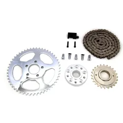 PartzBiz HD 19-0678 - ชุดแปลง Bolt On Chain Drive สเตอร์หลัง Harley Dyna FXD Club Drag 06-17 PartzBiz HD 19-0678 - ชุดแปลง Bolt On Chain Drive สเตอร์หลัง Harley Dyna FXD Club Drag 06-17