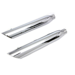 PartzBiz HD 30-0766 - Chrome 3‚” Side Slash Muffler Slip On Exhaust Set 2014+ Harley Sportster XL PartzBiz HD 30-0766 - Chrome 3‚” Side Slash Muffler Slip On Exhaust Set 2014+ Harley Sportster XL