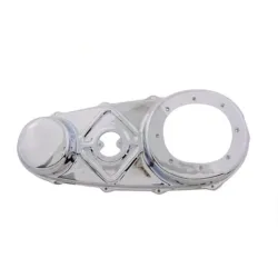 PartzBiz HD 42-0612 - Chrome Steel Outer Primary Cover Deep Front Cup 1955-1964 Harley Panhead FL PartzBiz HD 42-0612 - Chrome Steel Outer Primary Cover Deep Front Cup 1955-1964 Harley Panhead FL
