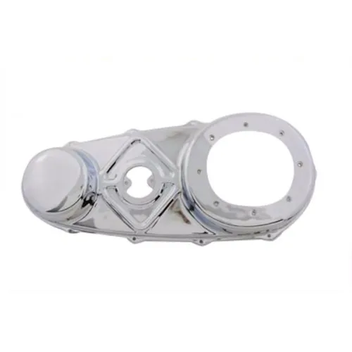 PartzBiz HD: 3483733-Chrome Steel Outer Primary Cover Deep Front Cup 1955-1964 Harley Panhead FL