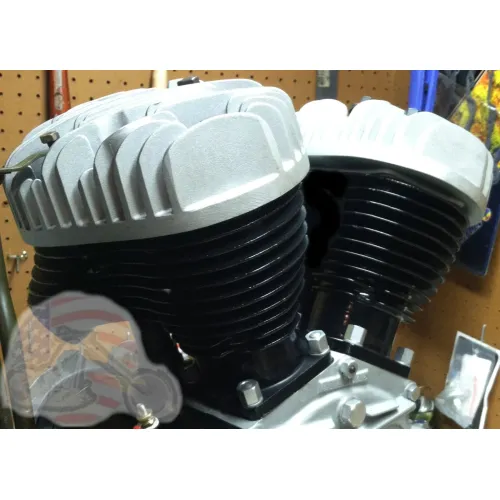 PartzBiz HD: 3441880-45‚” WL Flathead ชุดฝาสูบแบนอัดสูง 6:1 อะลูมิเนียม Harley WLA