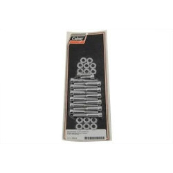 PartzBiz HD 8789-28 - Colony Rocker Box ชุดสกรูหัวอัลเลน Chrome Harley Ironhead Sportster 1957-76 PartzBiz HD 8789-28 - Colony Rocker Box ชุดสกรูหัวอัลเลน Chrome Harley Ironhead Sportster 1957-76