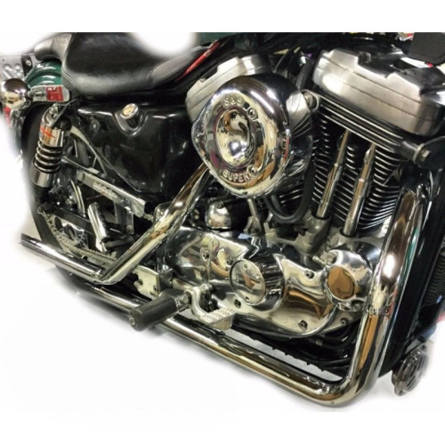 PartzBiz HD: 3441401-1 3/4‚” ท่อไอเสีย Chrome Slash Cut Custom Drag Pipes 1986-2003 Harley Sportster XL PartzBiz HD: 3441401-1 3/4‚” ท่อไอเสีย Chrome Slash Cut Custom Drag Pipes 1986-2003 Harley Sportster XL