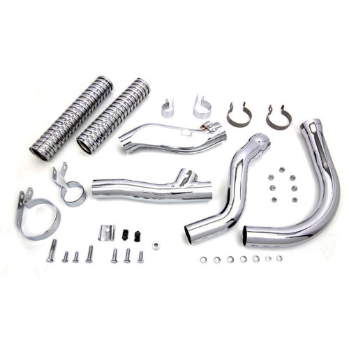 PartzBiz HD: 3446038-Chrome Replica Replacement ท่อไอเสียชุดหัว 1948-1957 Harley Panhead FL PartzBiz HD: 3446038-Chrome Replica Replacement ท่อไอเสียชุดหัว 1948-1957 Harley Panhead FL