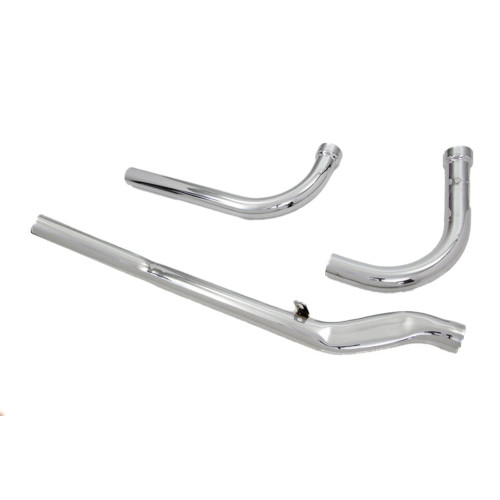 PartzBiz HD: 3452388-Paughco Chrome Up Sweep Drag Exhaust Header Pipes Harley Generator Panhead PartzBiz HD: 3452388-Paughco Chrome Up Sweep Drag Exhaust Header Pipes Harley Generator Panhead