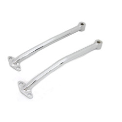 PartzBiz HD 31-0559 - Smooth Chrome บังโคลนหลัง Struts รองรับชุดรั้ง Harley Chopper แบบกำหนดเอง PartzBiz HD 31-0559 - Smooth Chrome บังโคลนหลัง Struts รองรับชุดรั้ง Harley Chopper แบบกำหนดเอง