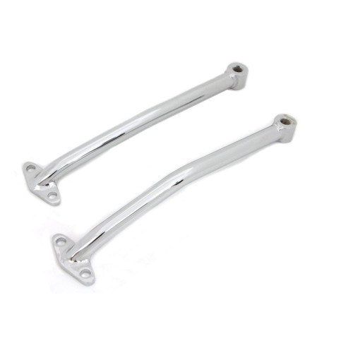 PartzBiz HD: 3441248-Smooth Chrome บังโคลนหลัง Struts รองรับชุดรั้ง Harley Chopper แบบกำหนดเอง PartzBiz HD: 3441248-Smooth Chrome บังโคลนหลัง Struts รองรับชุดรั้ง Harley Chopper แบบกำหนดเอง